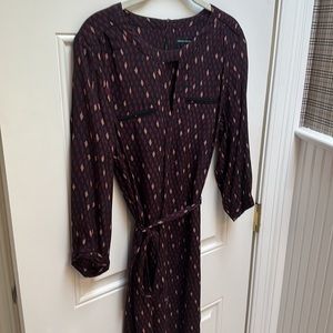French Connection Tie Waist Dress